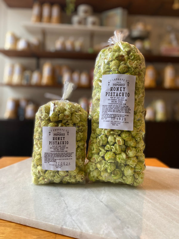 Honey Pistachio Gourmet Popcorn - Froggy's Popcorn