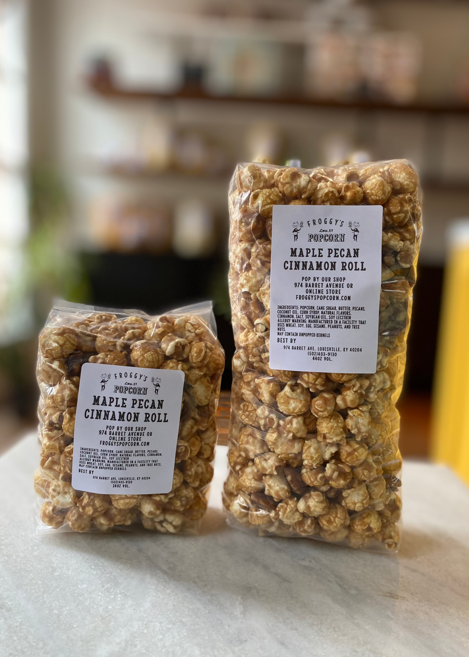 Maple Pecan Cinnamon Roll