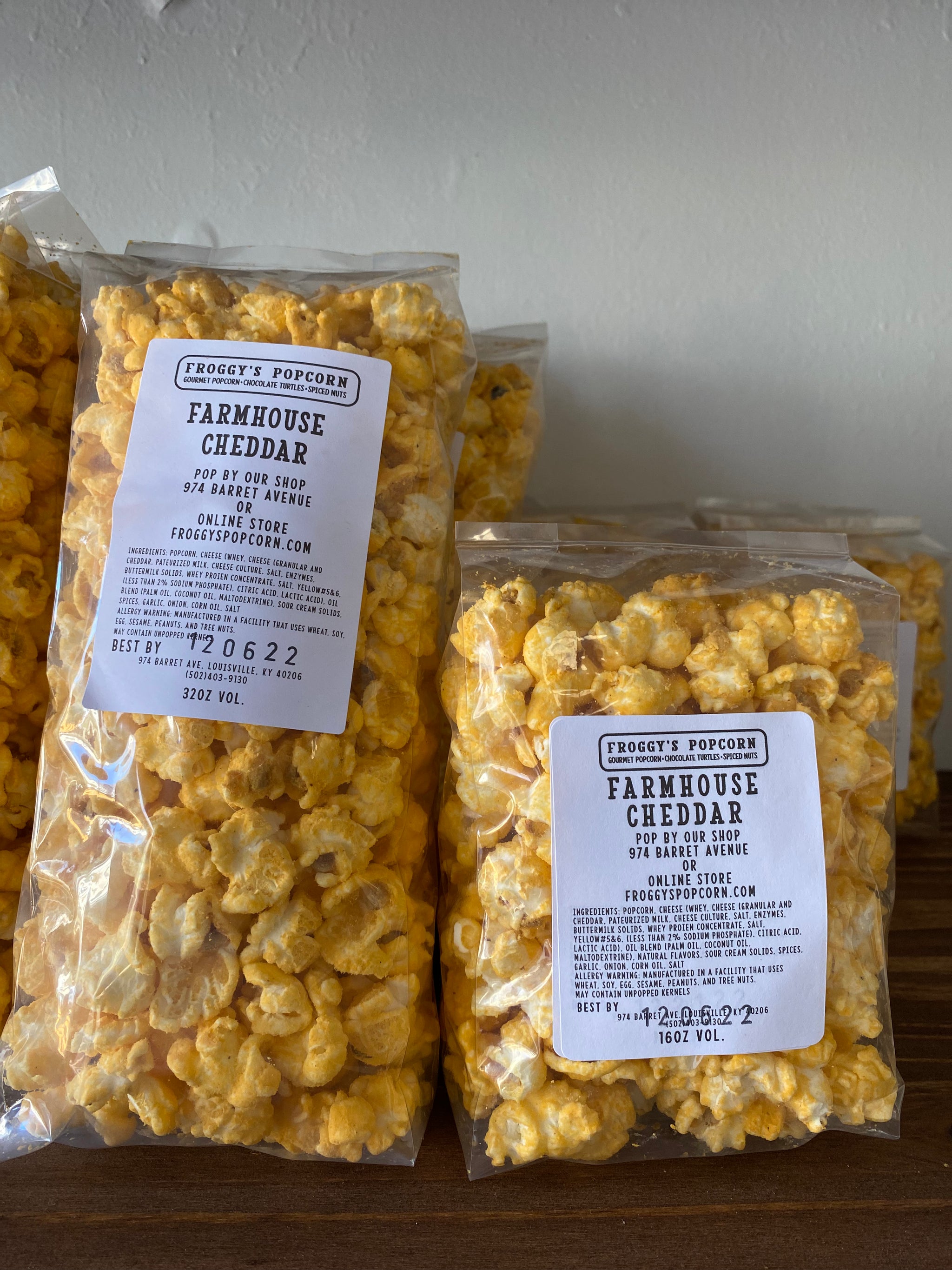 Cheddar Popcorn - Grandbaby Cakes