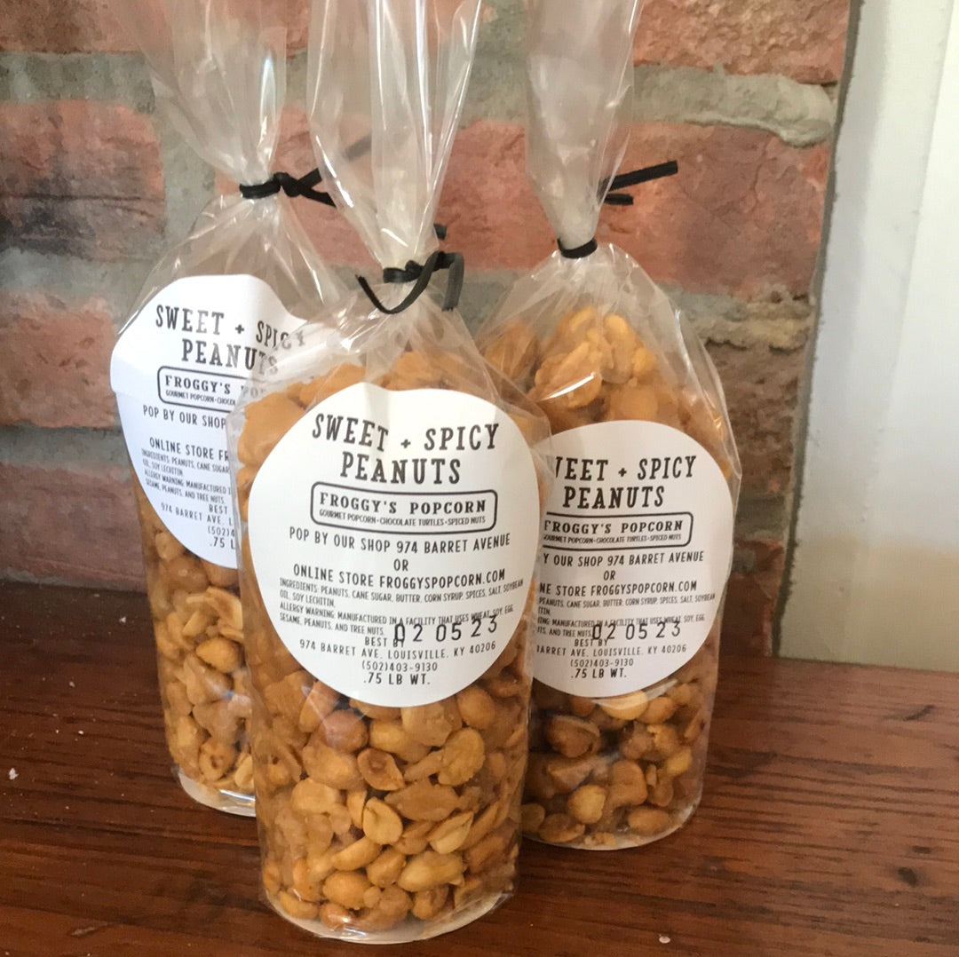 Sweet + Spicy Peanuts